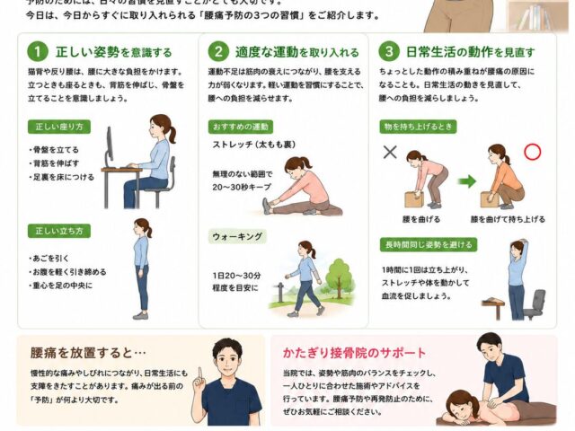 骨盤矯正とは？どんな方におすすめなのか解説【関市 かたぎり接骨院】｜当日予約OK・腰痛/肩こり/交通事故対応
